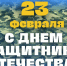 С Днём защитника Отечества. - Пестовский район